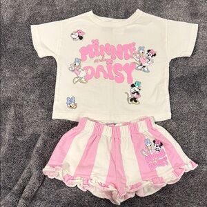 Zara Disney Cream and Pink Toddler Set